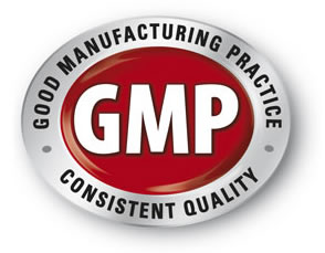 Значёк международного стандарта качества GMP